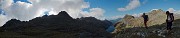50 Dal Monte Aviasco vista panoramica verso la il versante brembano col Lago Colombo